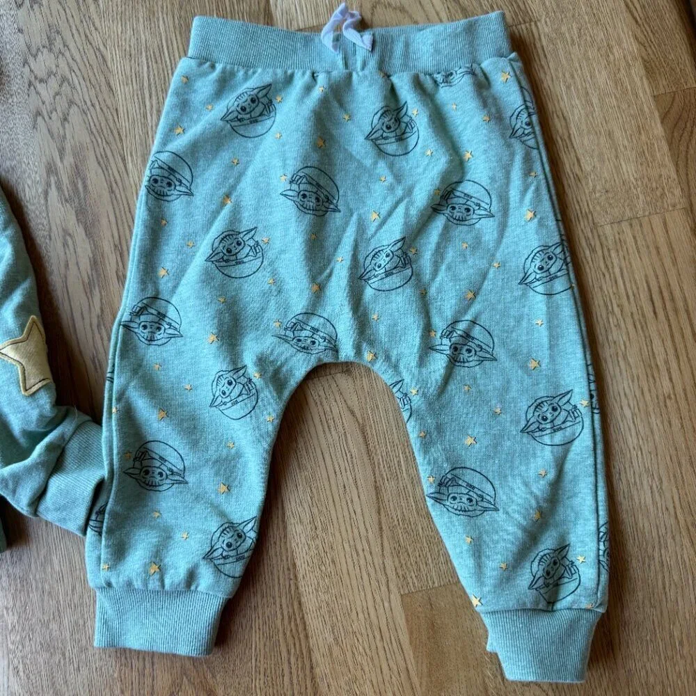 Star Wars Mandalorian Grogu Outfit Toddler Size 2T